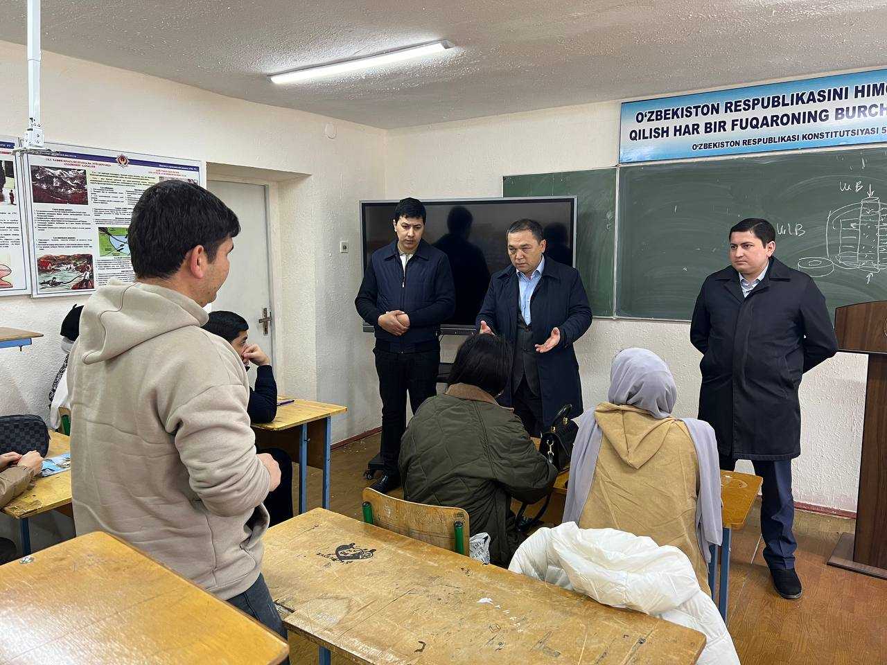 Rector of the Tashkent Institute of Chemical Technology visited the Faculty of Winemaking Technology and Industrial Viticulture | tkti.uz