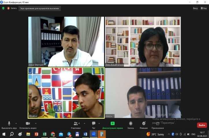 An online meeting was held between Tashkent Institute of Chemical Technology and Ostim Technical University of Turkey. | tkti.uz