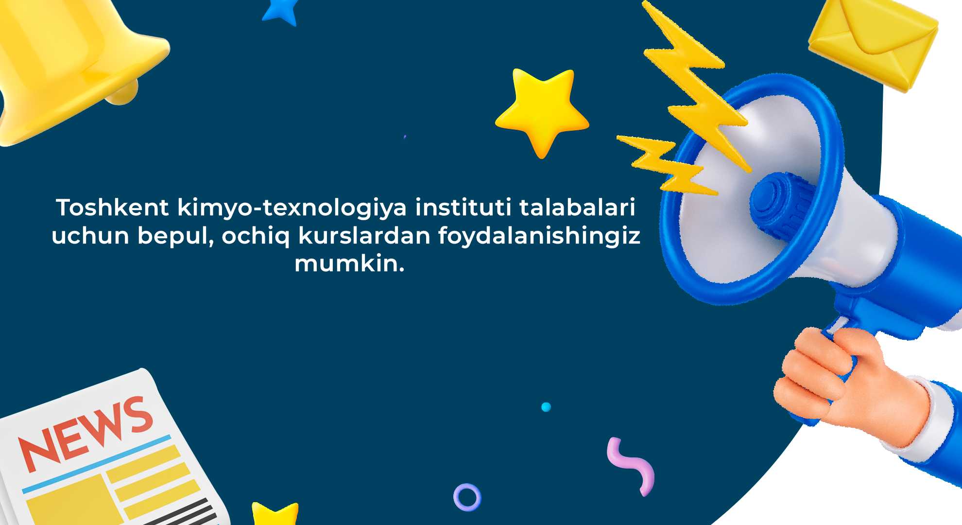 Toshkent kimyo-texnologiya instituti talabalari uchun bepul, ochiq kurslardan foydalanishingiz mumkin. | tkti.uz