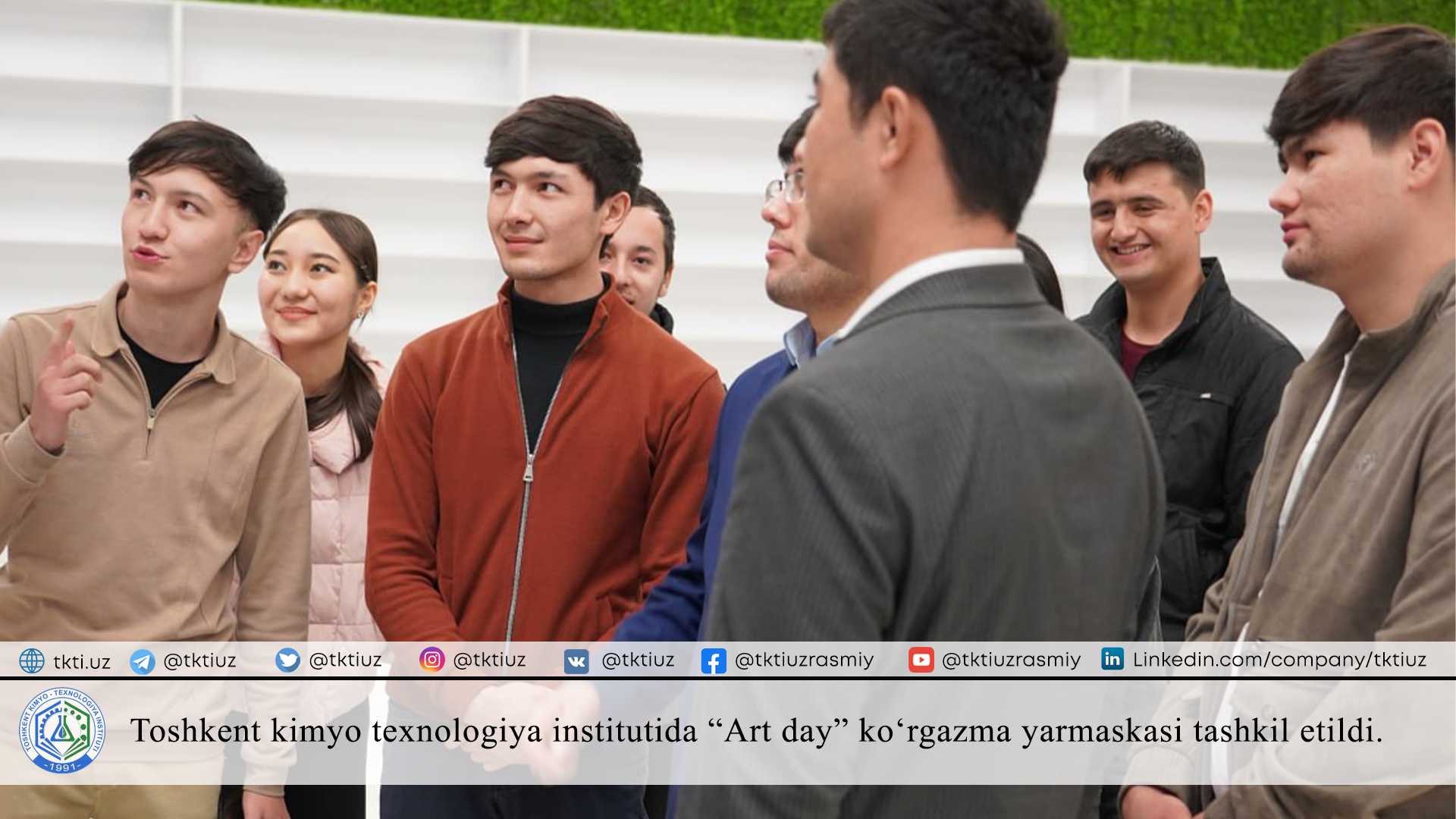 "Art Day" exhibition fair was organized at the Tashkent Institute of Chemical Technology. | tkti.uz