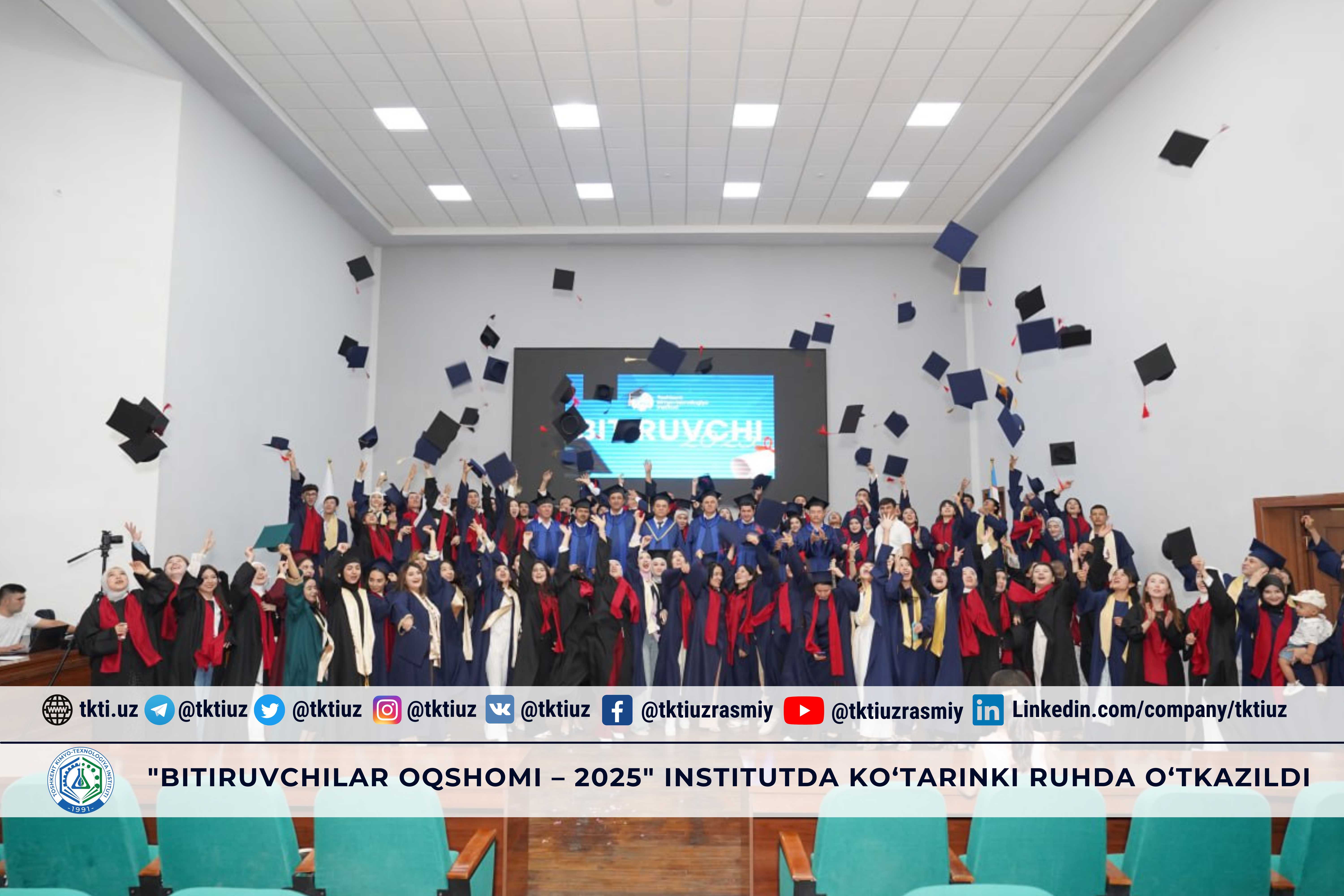 "Alumni Evening - 2025" was held in high spirits at the institute | tkti.uz