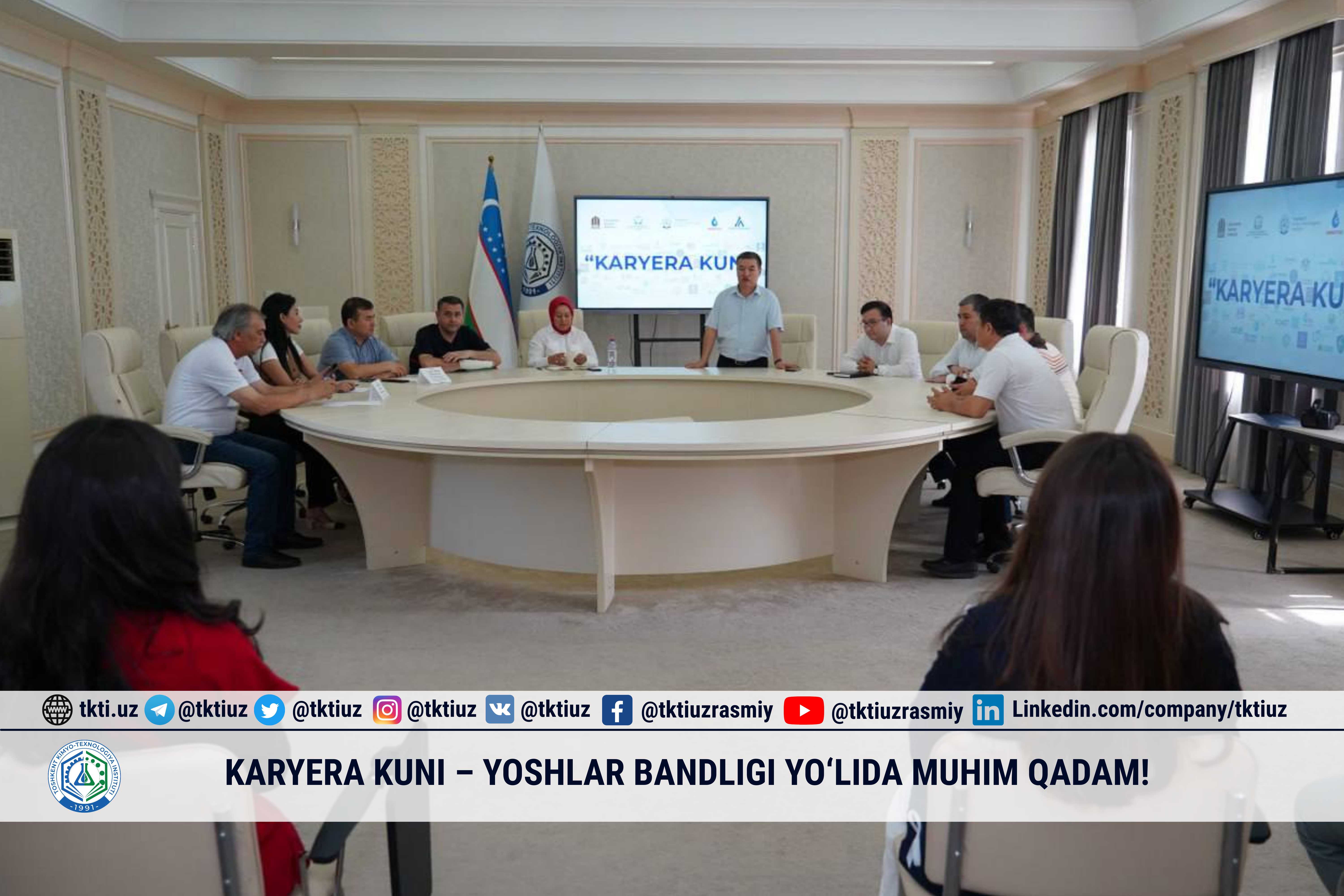 Career Day - An important step towards youth employment! | tkti.uz