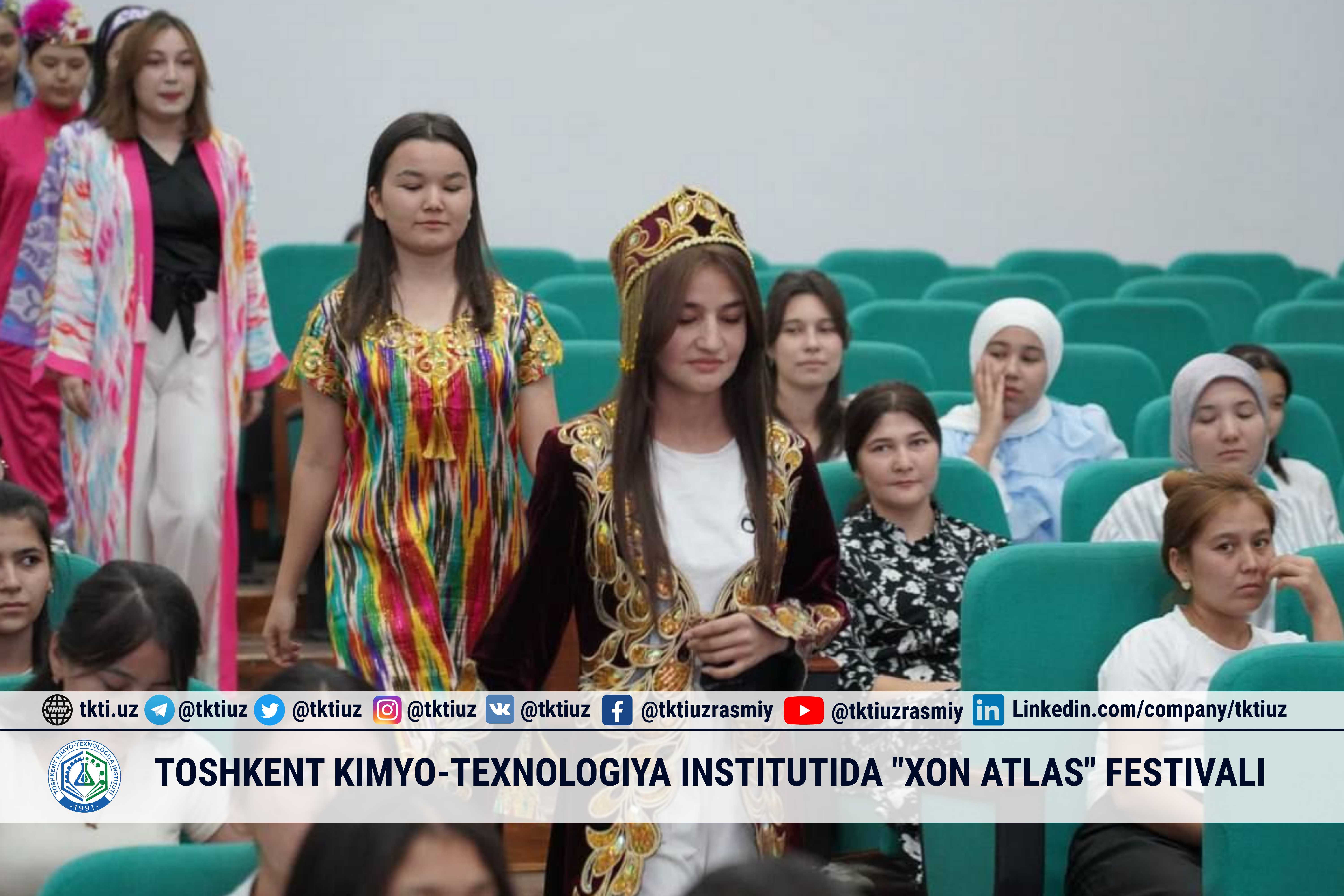 "Khan Atlas" Festival at Tashkent Institute of Chemical Technology | tkti.uz