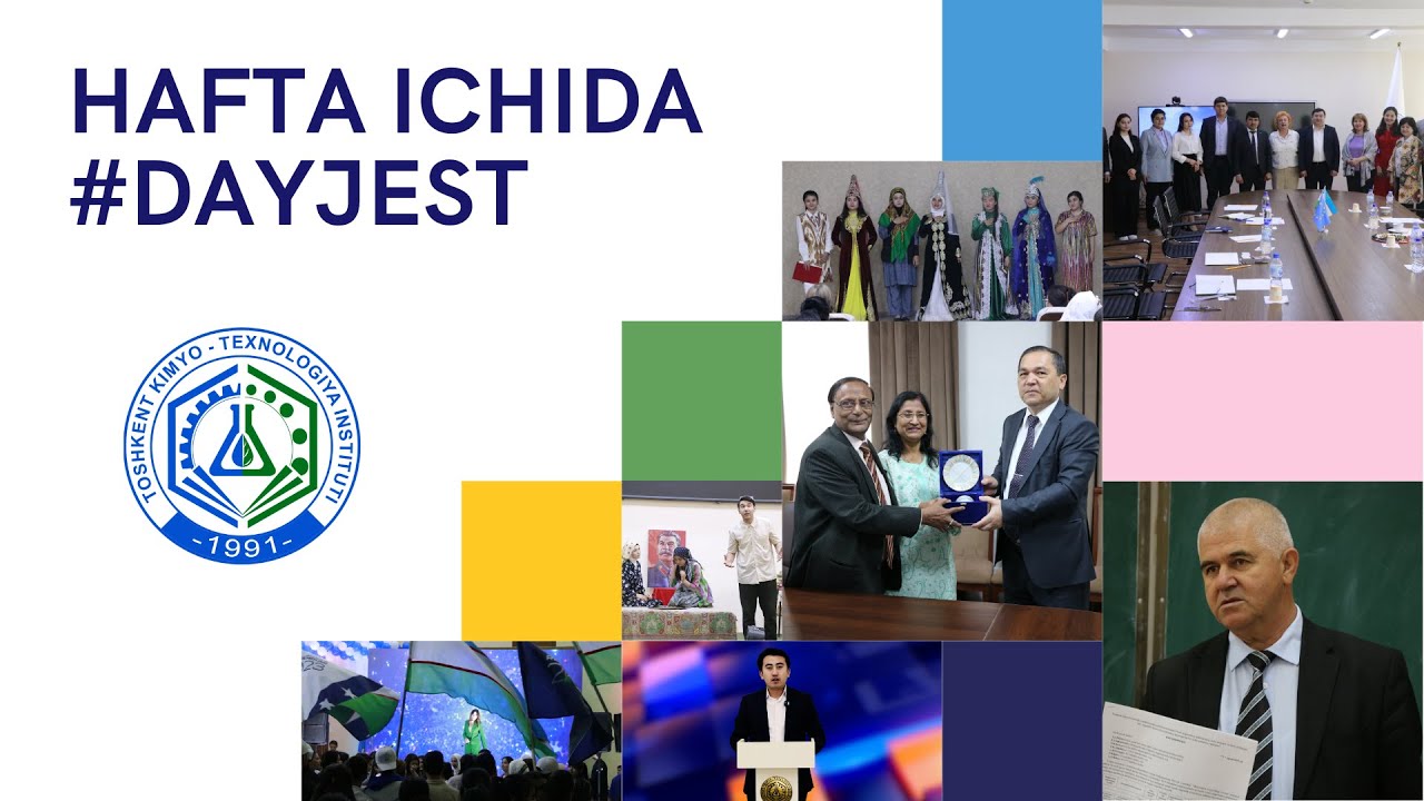 Hafta ichida #Dayjest 20-son | tkti.uz