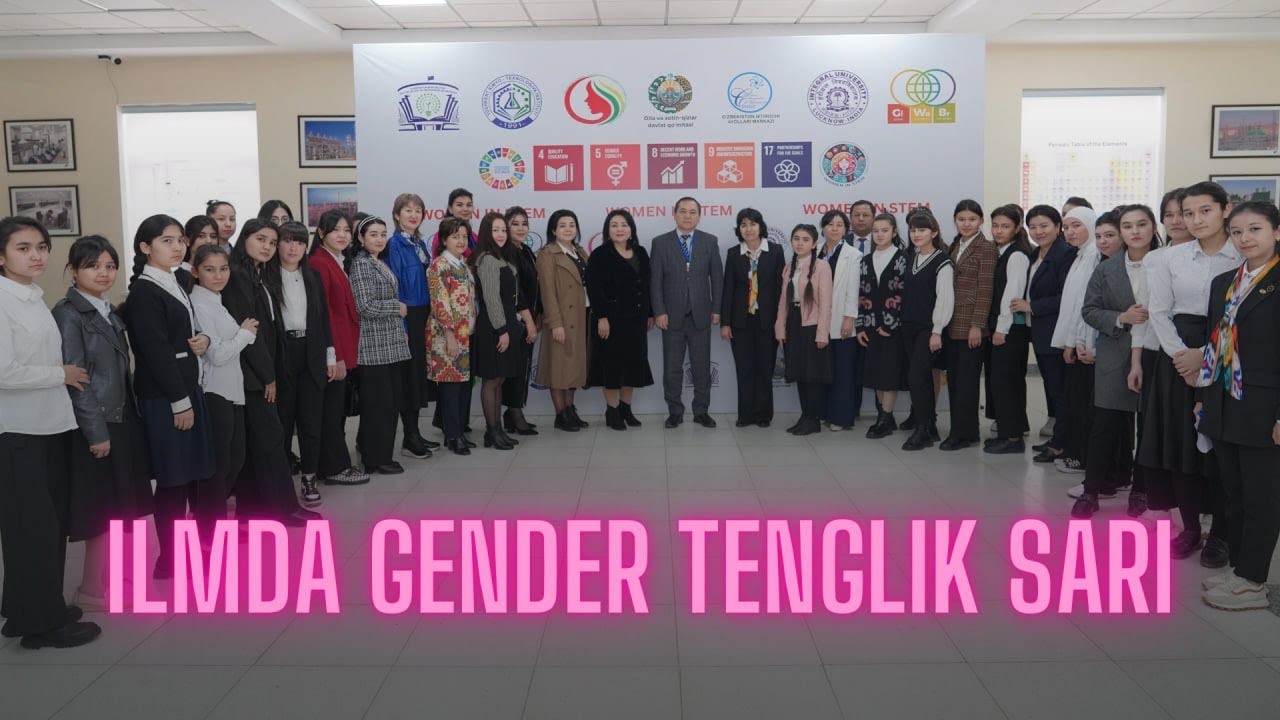 On the 3rd day of Women Inchem's scientific Week, a roundtable "Towards gender equality in science." | tkti.uz