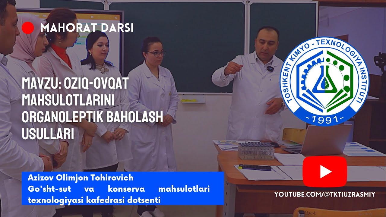 MAHORAT DARSI #5 | tkti.uz