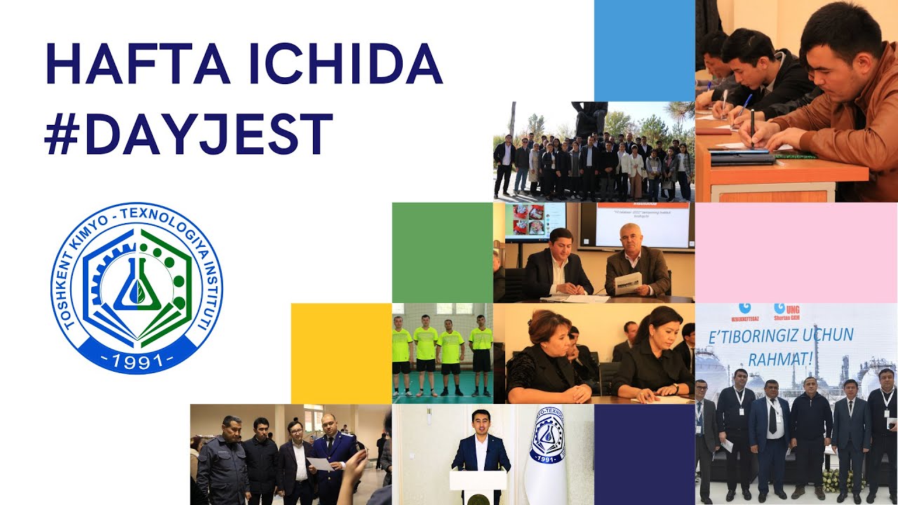 Hafta ichida #Dayjest 8-son | tkti.uz